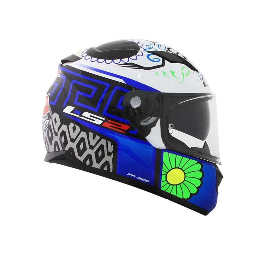 CASCO LS2 FF 320 COUNTURE NEGRO AZUL