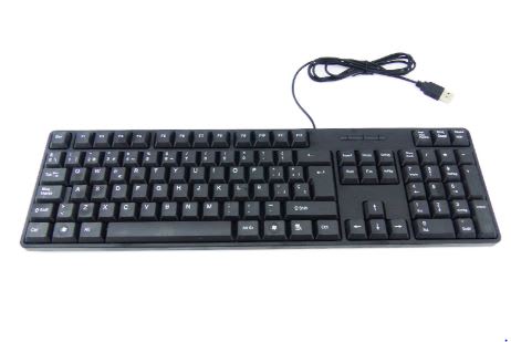 119272 TECLADO PC MOD TJ818 ESPAÑOL