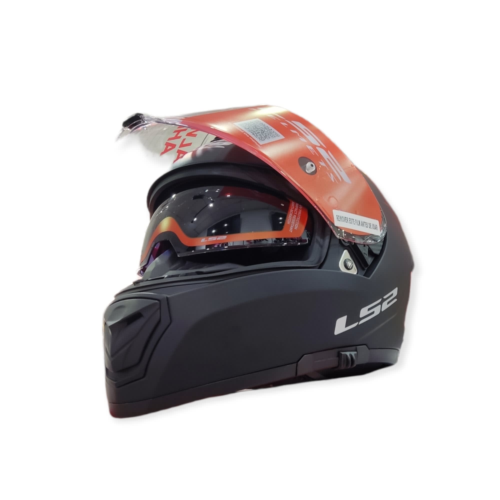 CASCO LS2 FF 390 BREAKER EVO NEGRO MATE
