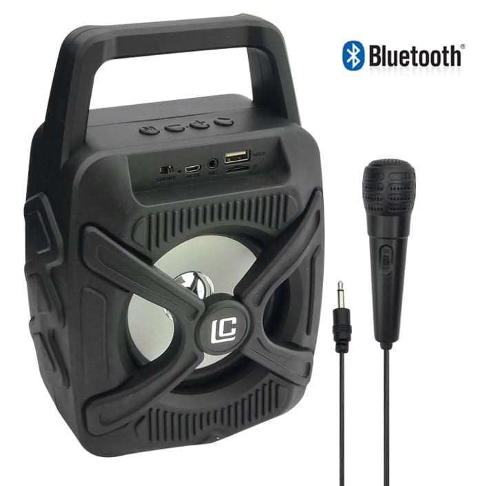 ELEK 1201109 PARLANTE KARAOKE LN-32 4" + MICROFONO MR-1201109 (30)