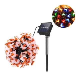 ELEK 122012-3 GUIRNALDA SOLAR ABEJA 3M LED CALIDA  (60)
