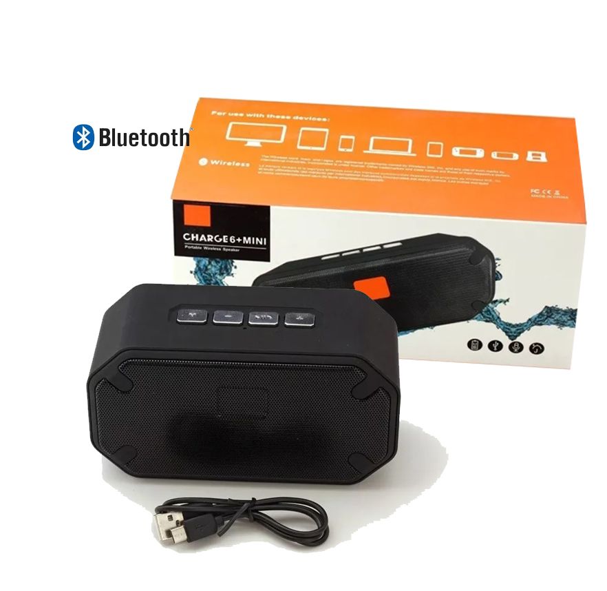 PARLANTE RECARGABLE COD.1224 BLUETOOTH MOD.6+ COLORES