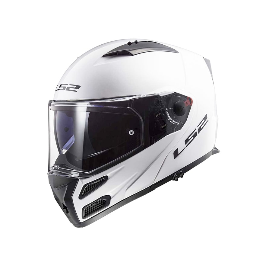 CASCO LS2 FF 324 METRO EVO FULL BLANCO