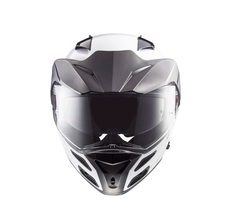 CASCO LS2 FF 324 METRO EVO FULL BLANCO