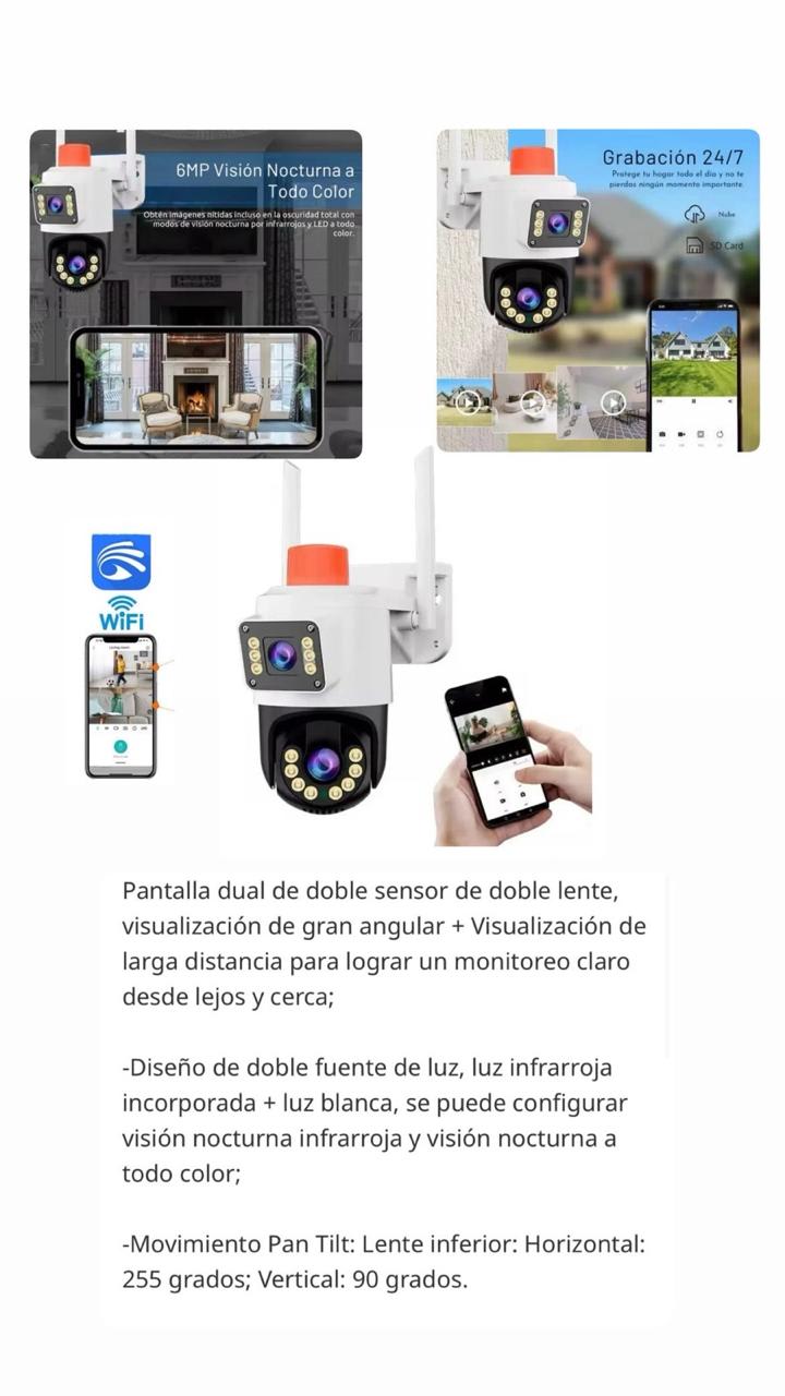 ZLC-12464 CAMARA 2 EN 1 JORTAN 5G APP YOOSE