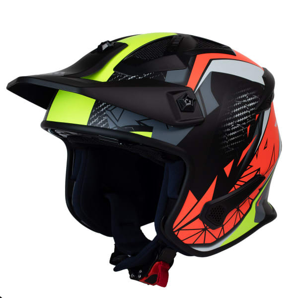 CASCO FASEED 726X MULTI QXH MATE NARANJO