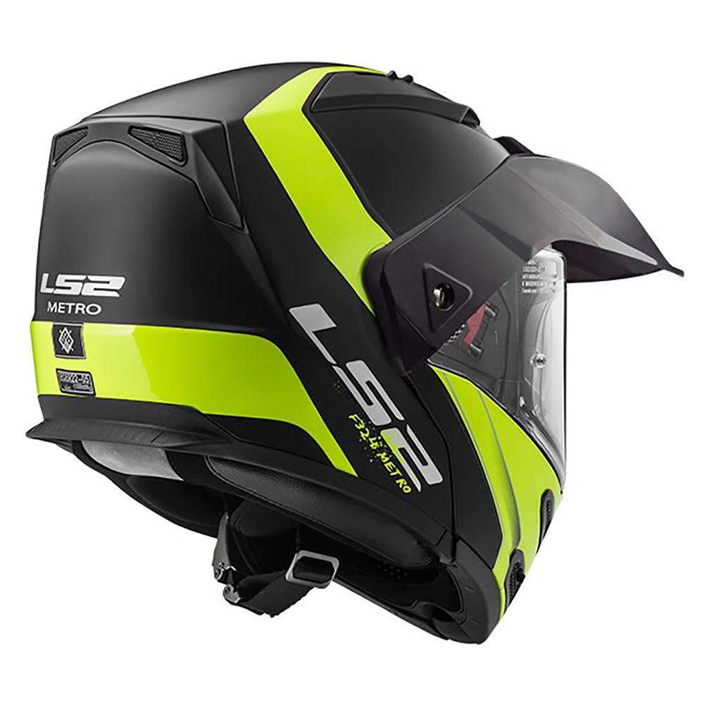 CASCO LS2 FF 324 METRO EVO NEG AMAR MATE