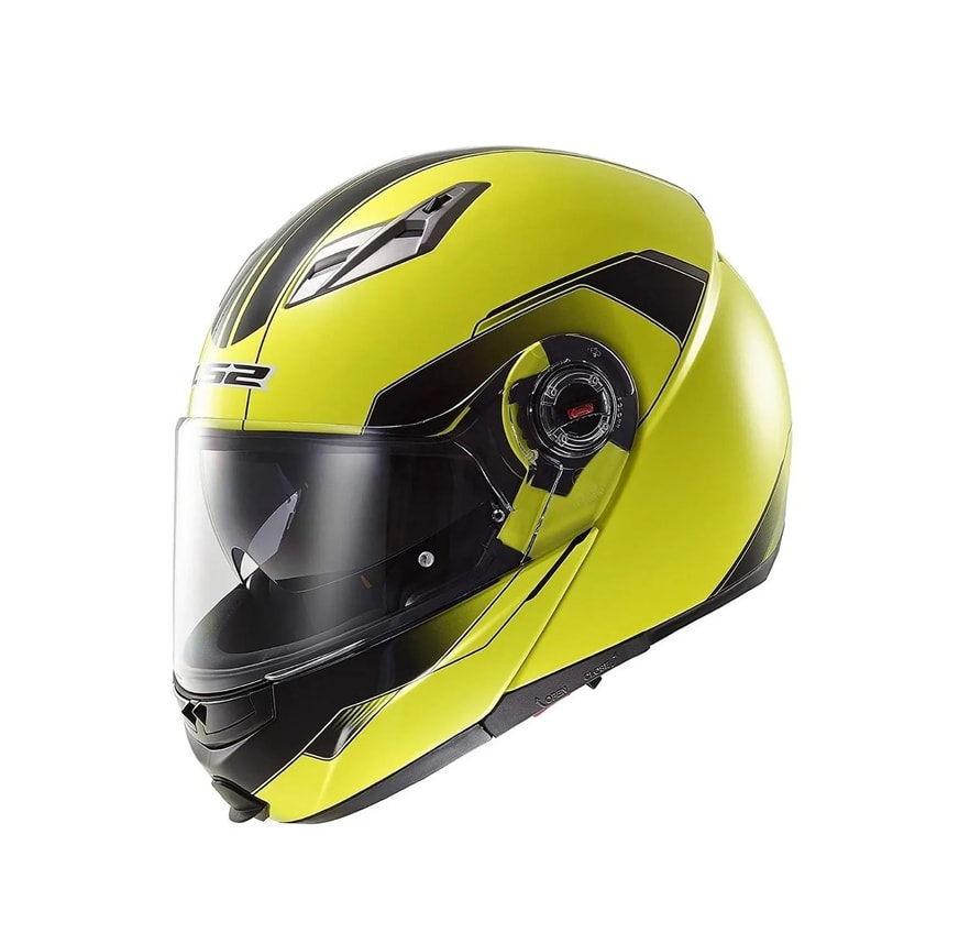 CASCO LS2 FF 370 SHADOW AMARILLO