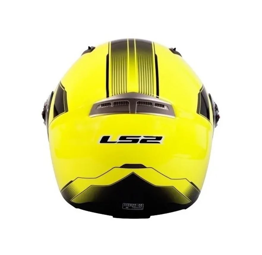 CASCO LS2 FF 370 SHADOW AMARILLO