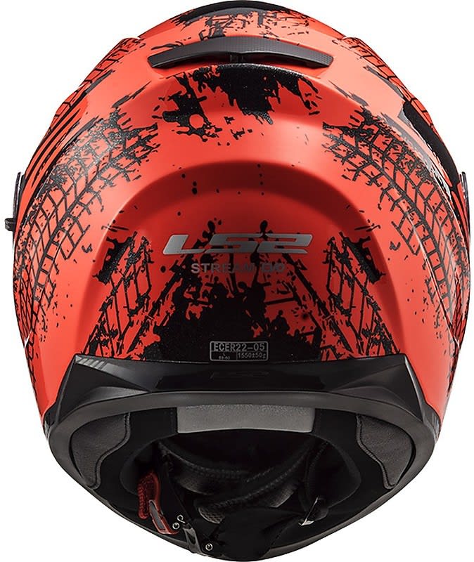 CASCO LS2 FF 320 STREAM EVO LAVA NEG NARANJ FLUO