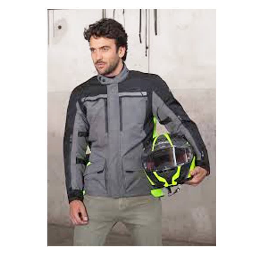 CHAQUETA LS2 PHASE GRIS HOMBRE
