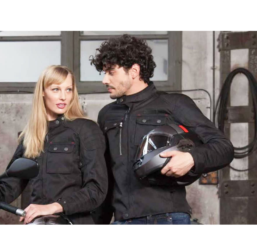 CHAQUETA LS2 VESTA NEGRA HOMBRE