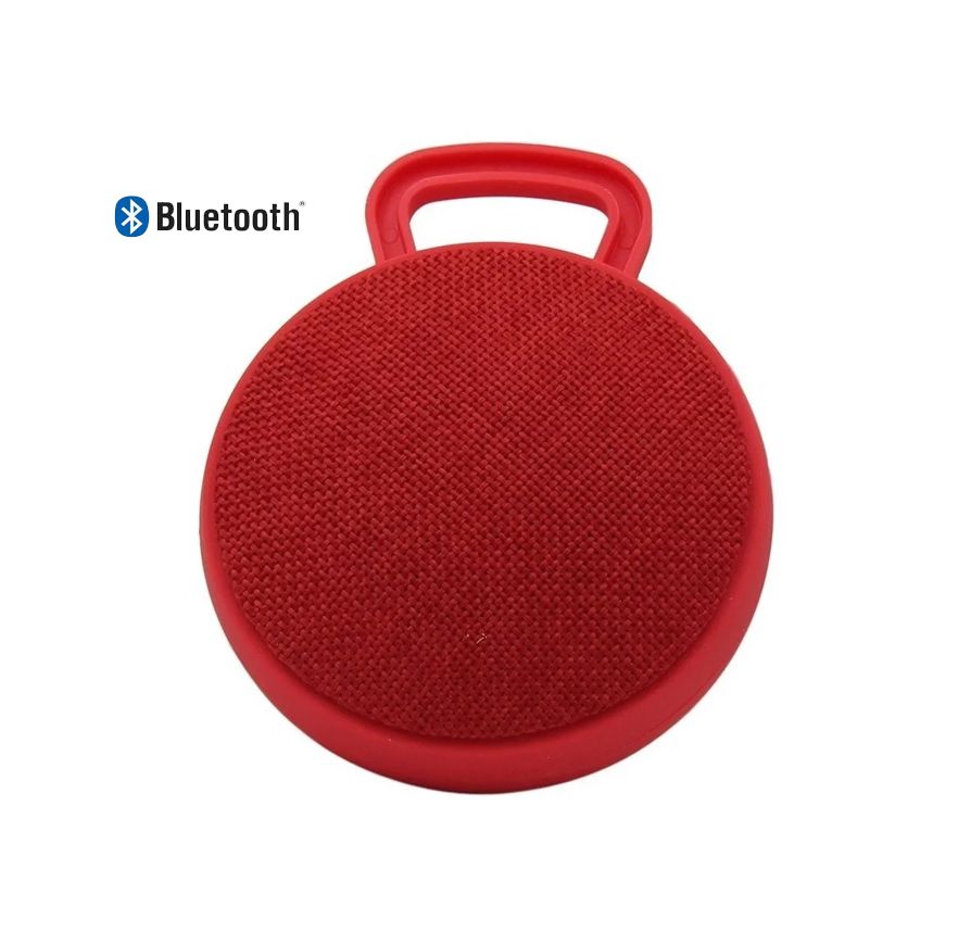 PARLANTE RECARGABLE COD.134 REDONDO TELA A01L 5 COLORES