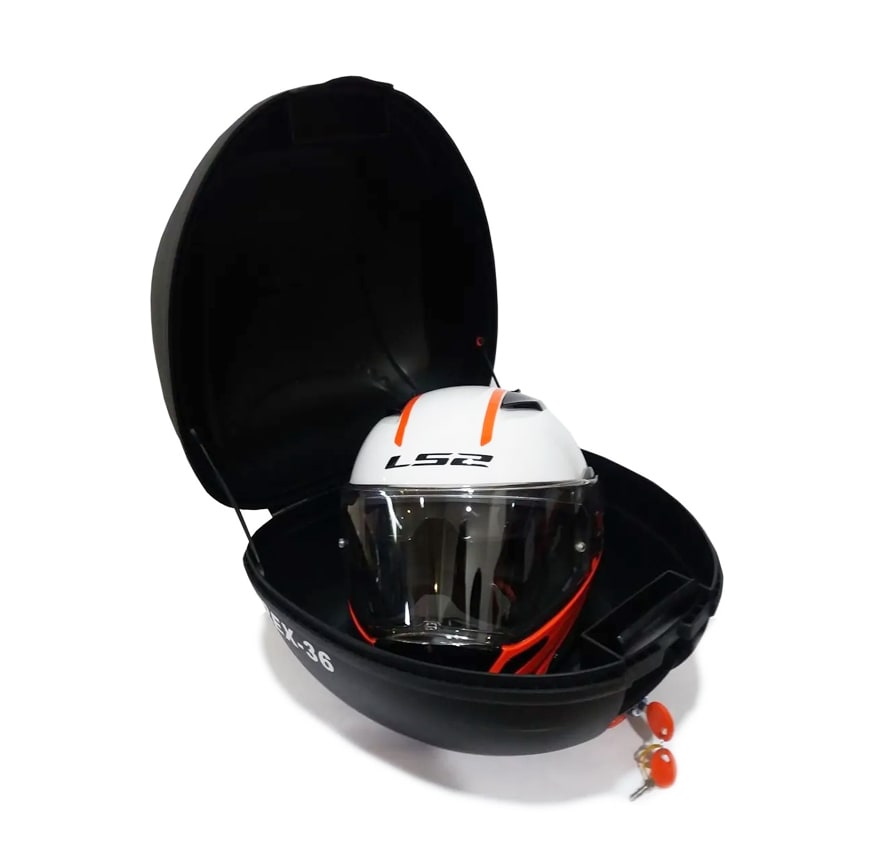MALETA TOP CASE REX E-36 DE 32 LITROS