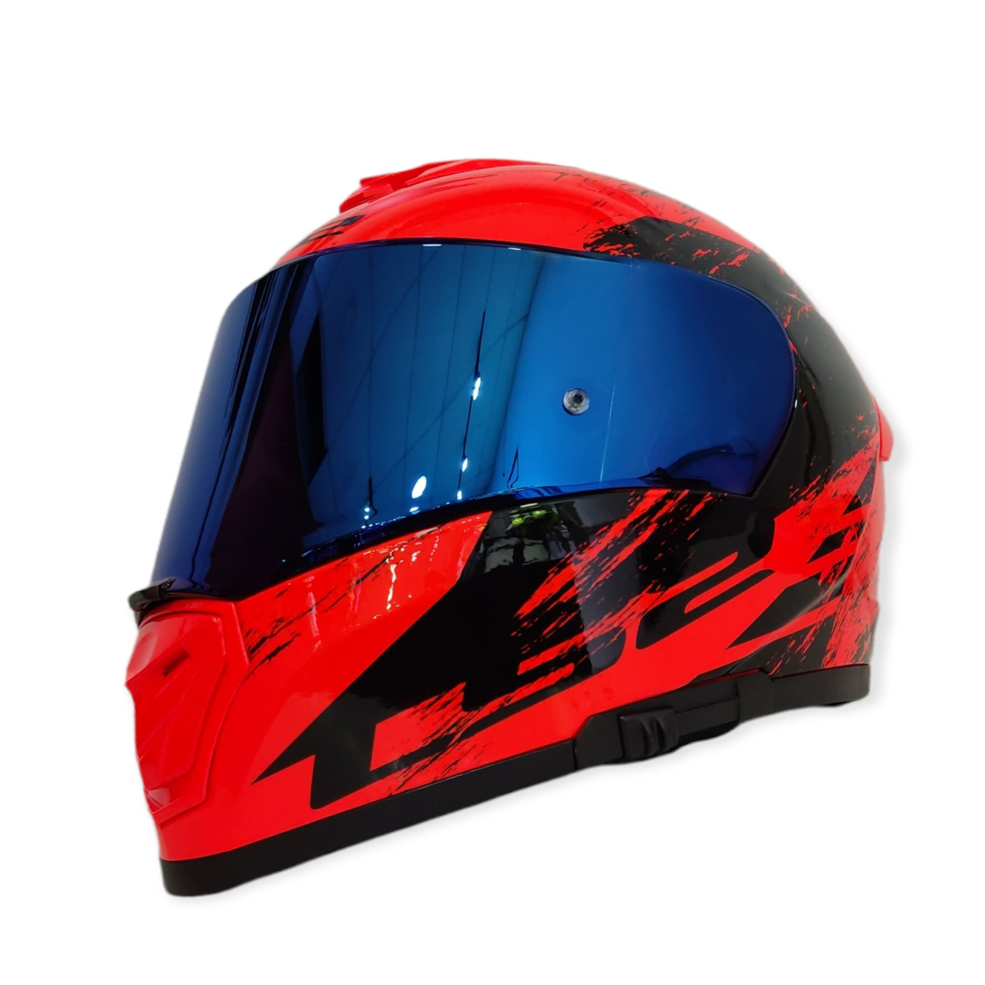 VISOR MICA LS2 FF 390 IRIDIUM AZUL