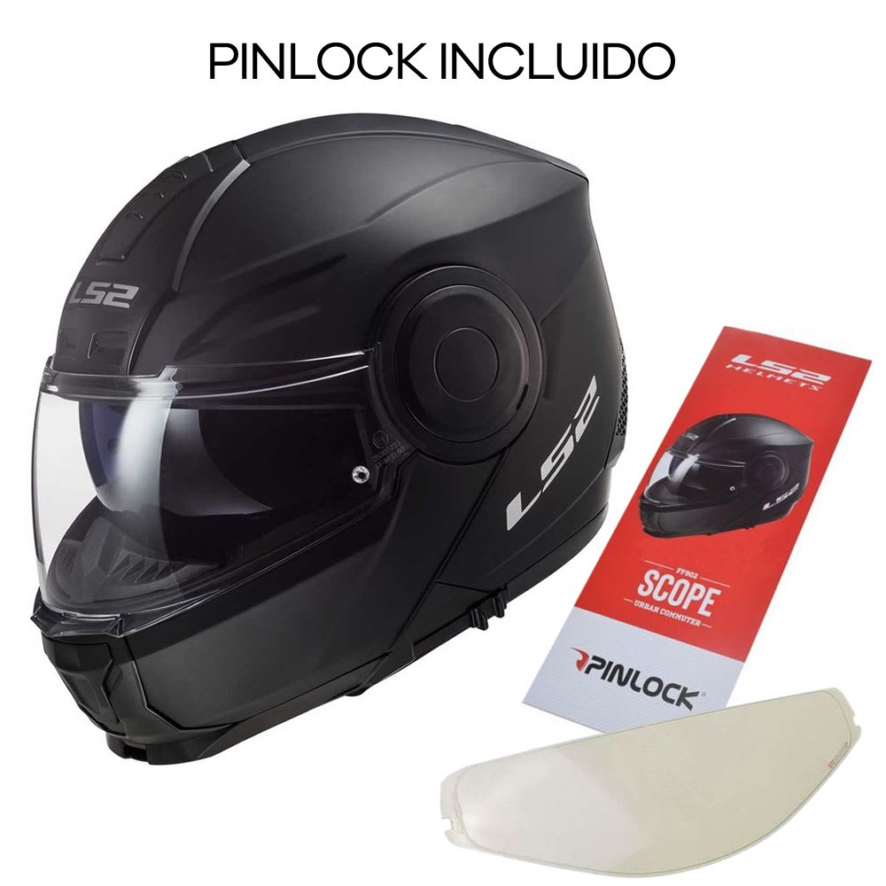 CASCO LS2 FF 902 SCOPE FULL NEGRO MATE