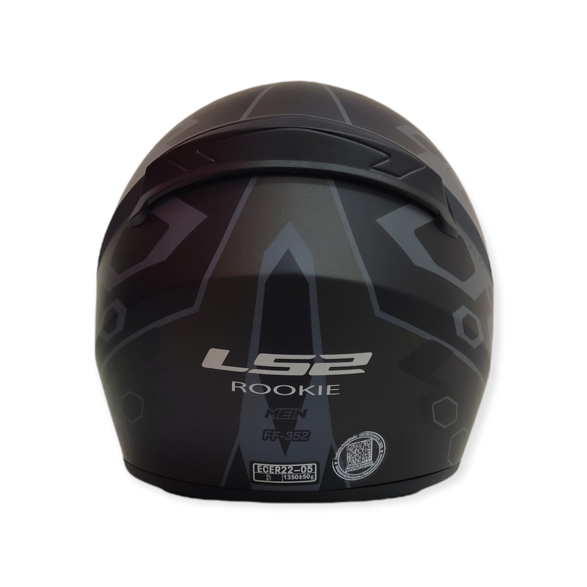 LS2 FF 352 MEIN MATT BLACK GREY