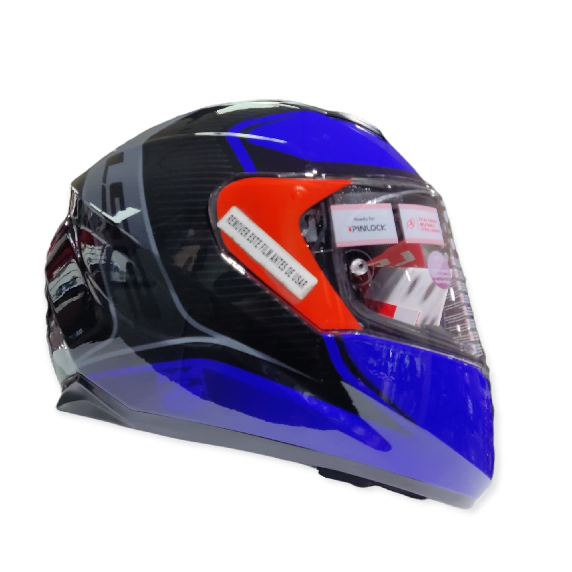 CASCO LS2 FF 320 STREAM EVO FLAUX NEGRO AZUL