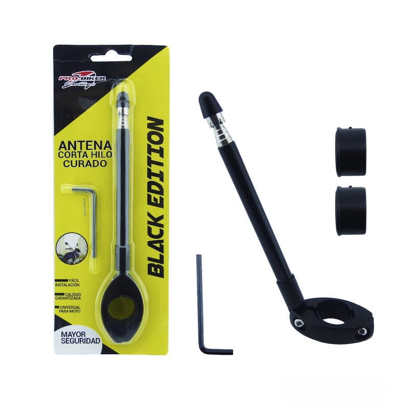 ANTENA CORTA HILO PROBIKER MOD 147124 NEGRA