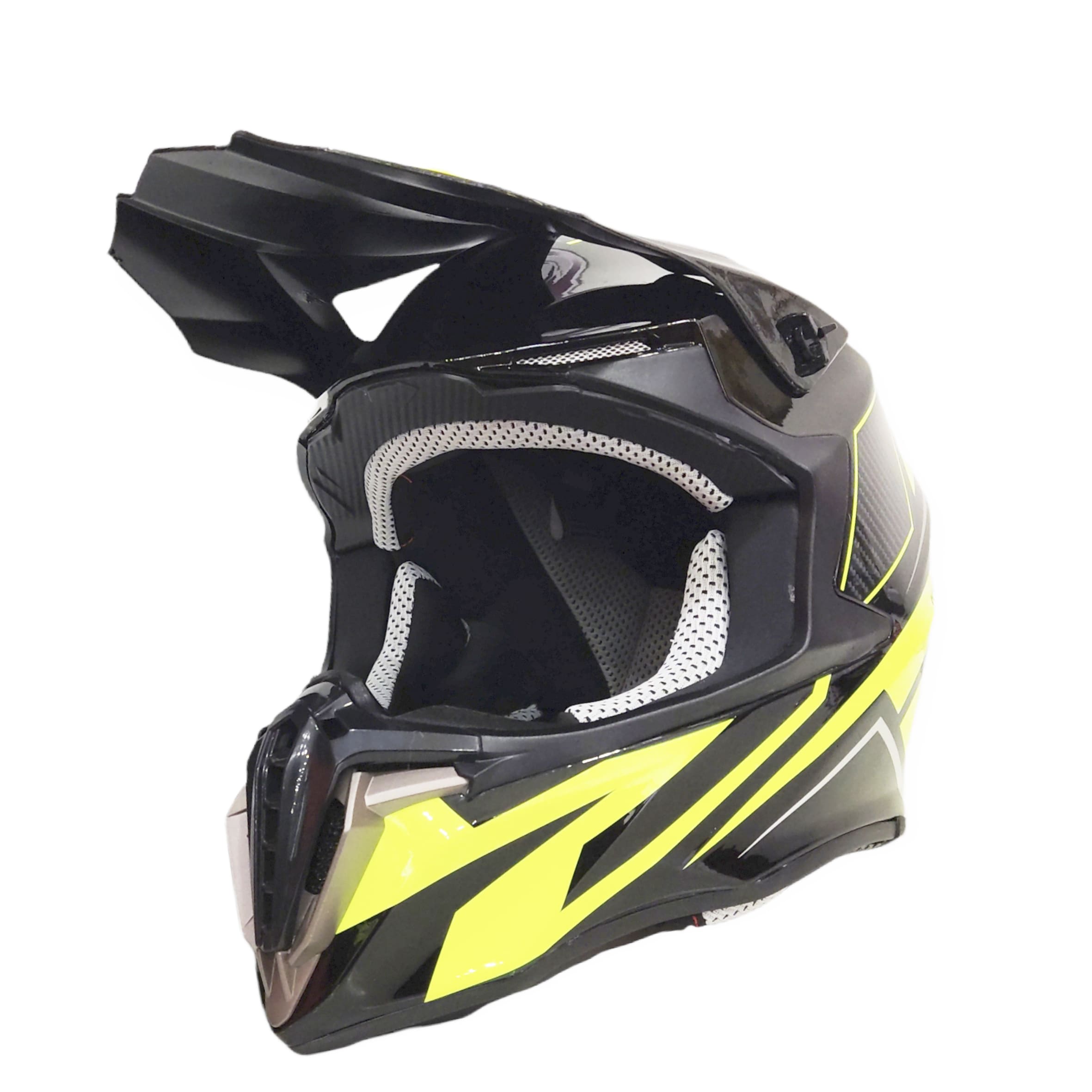 CASCO CROSS AREX MR-806 NEGRO AMARILLO