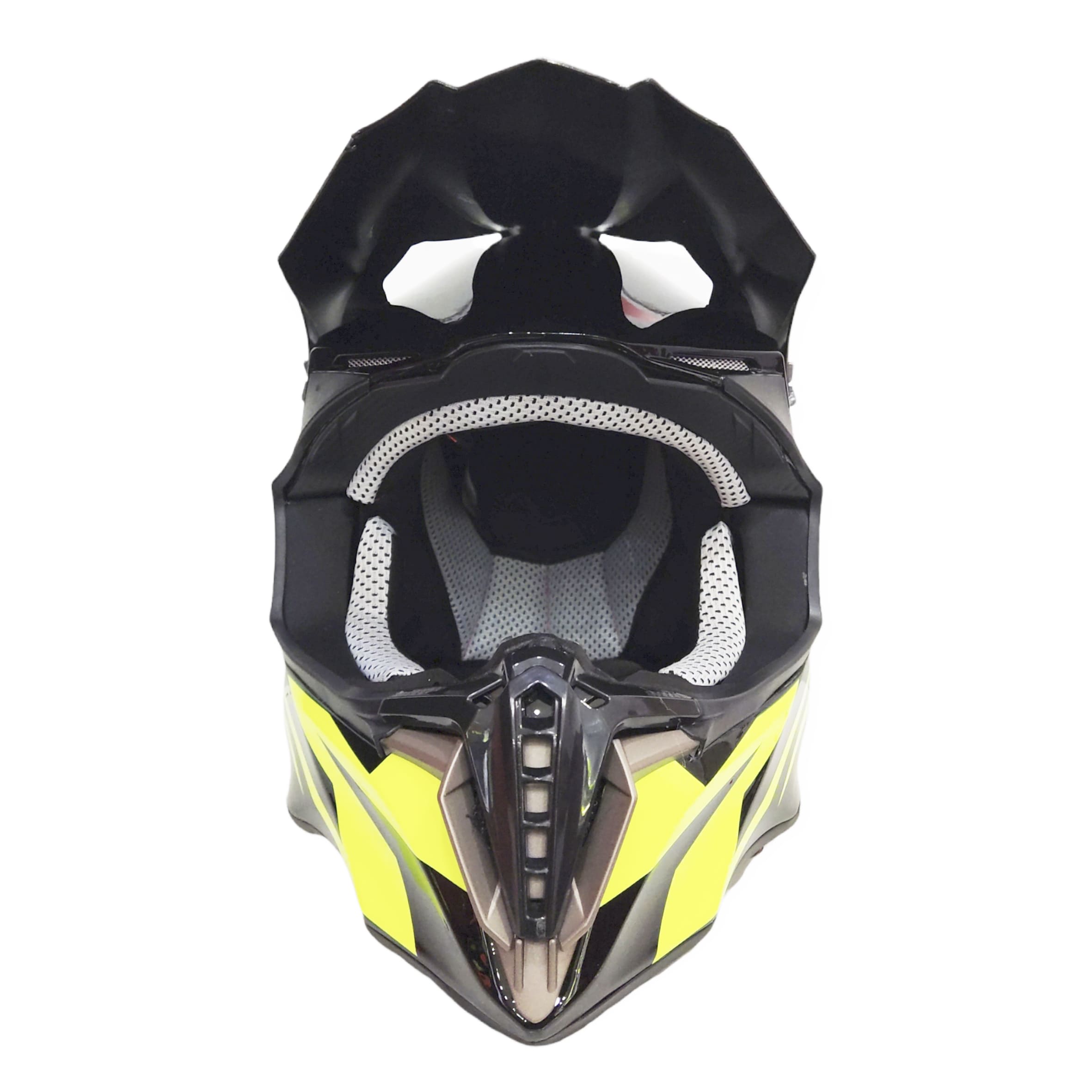CASCO CROSS AREX MR-806 NEGRO AMARILLO
