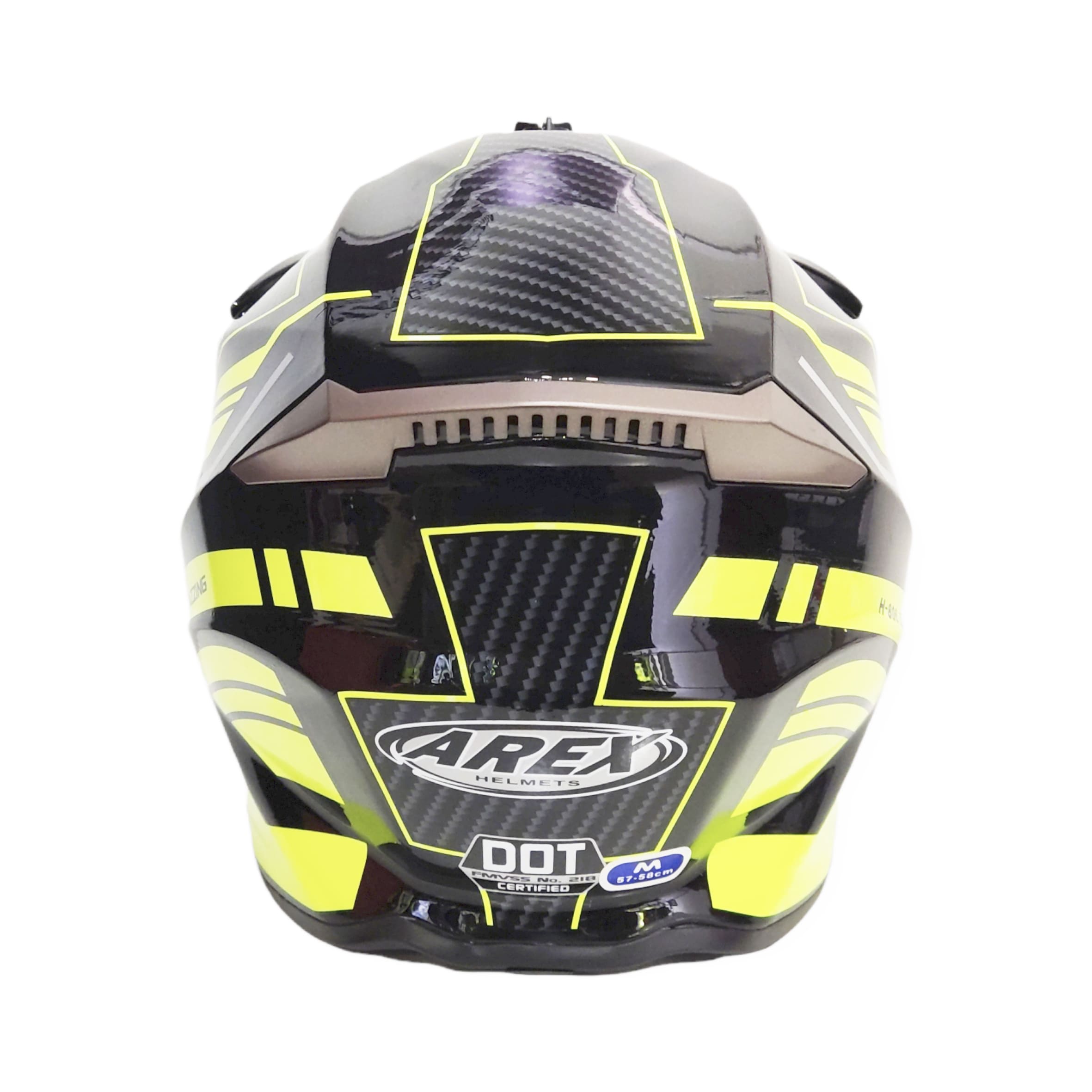 CASCO CROSS AREX MR-806 NEGRO AMARILLO