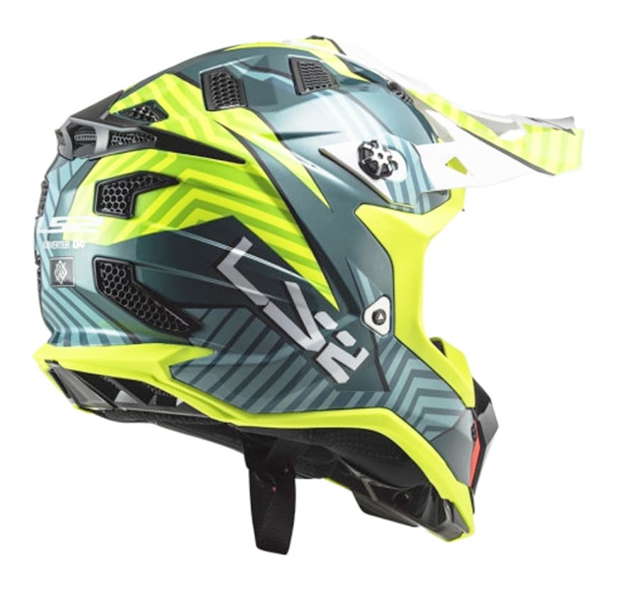 CASCO LS2 MX700 SUBVERTER EVO ASTRO COBALT AMARILLO