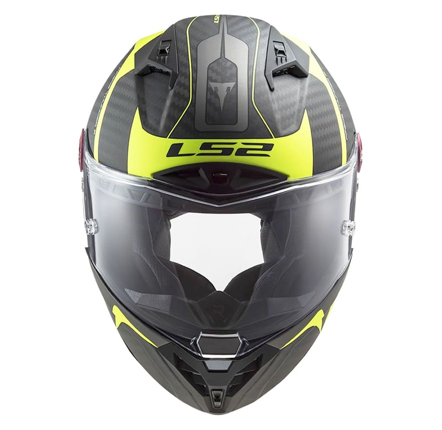 CASCO LS2 FF 805 THUNDER RACING1 MATE AMARILLO