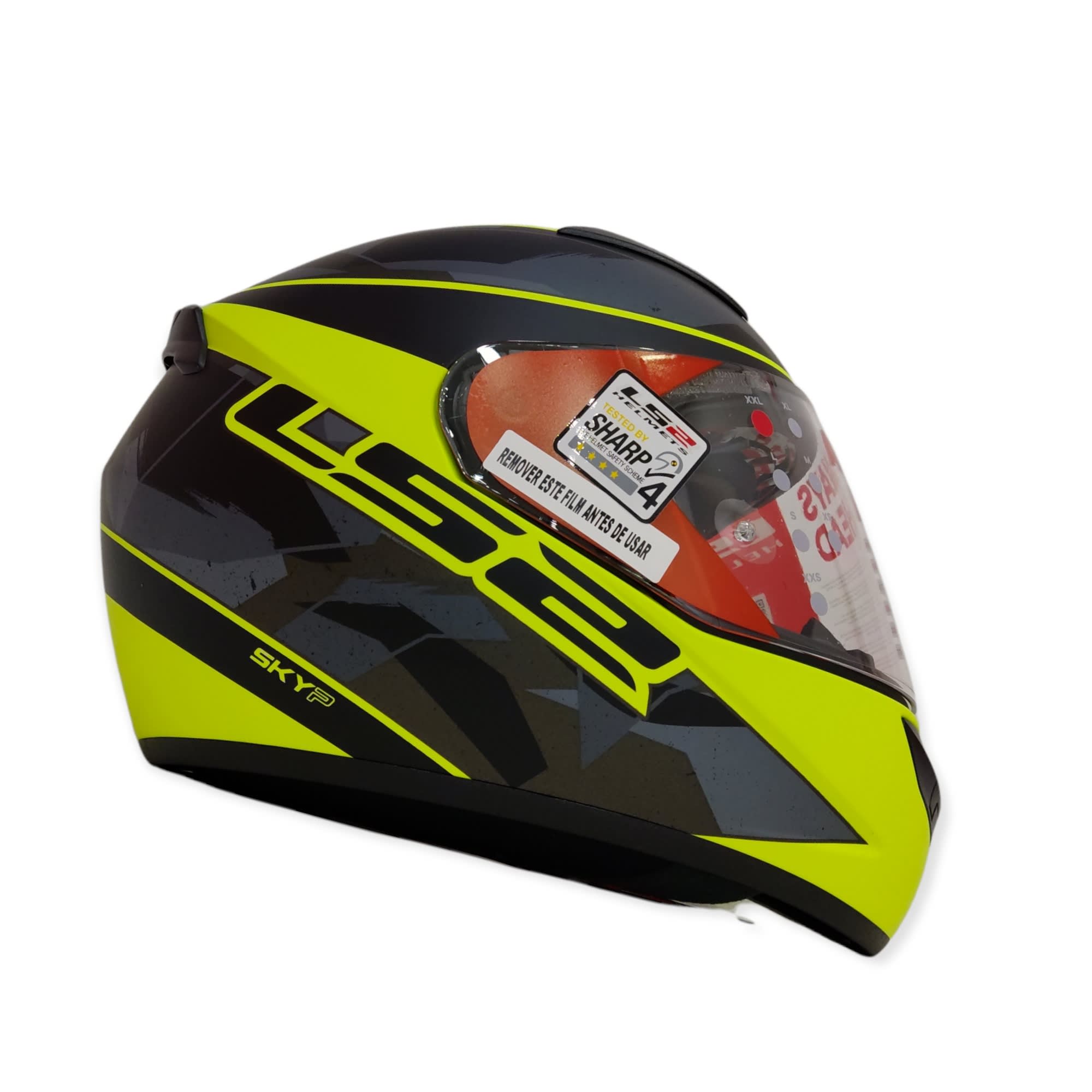 CASCO LS2 FF 352 RECRUIT NGO AMARILLO MAT