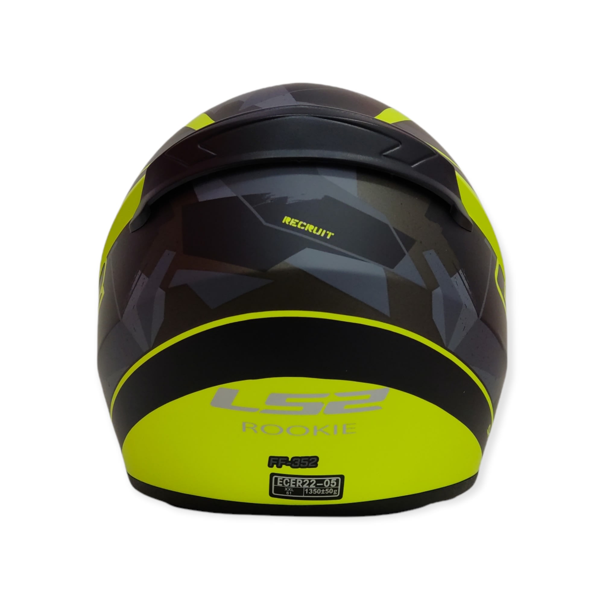CASCO LS2 FF 352 RECRUIT NGO AMARILLO MAT