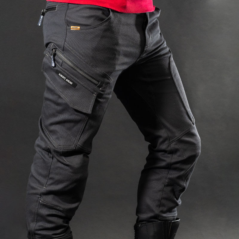 PANTALON LS2 STRAIGHT GRIS OSCURO