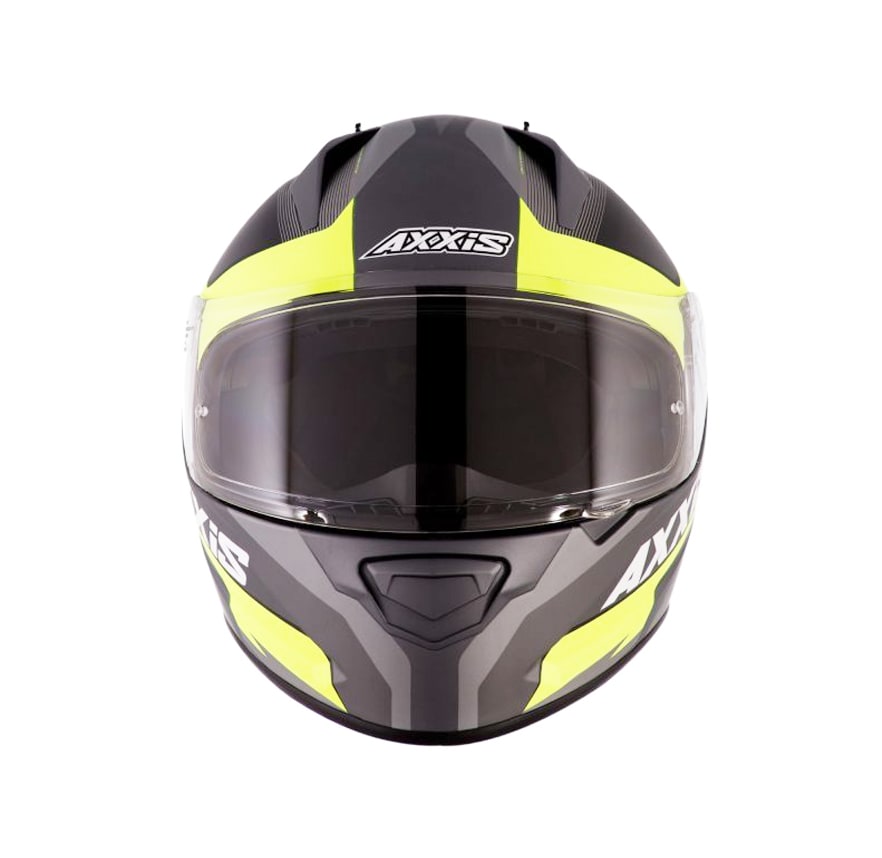 CASCO AXXIS STINGER DIVIDE NEGRO AMARILLO MATE