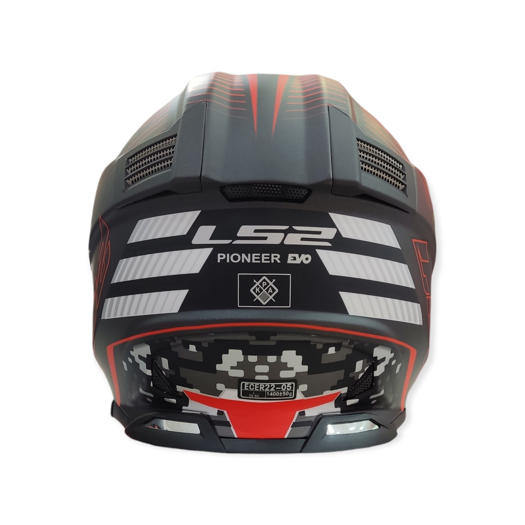 MX 436 PIONEER EVO SATURN MATT BLACK RED