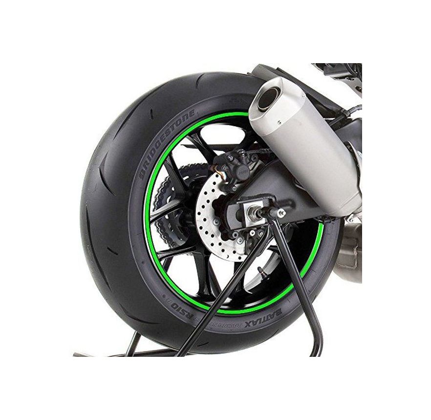 ADHESIVO COLOR FLUOR PARA LLANTA 17"-18"