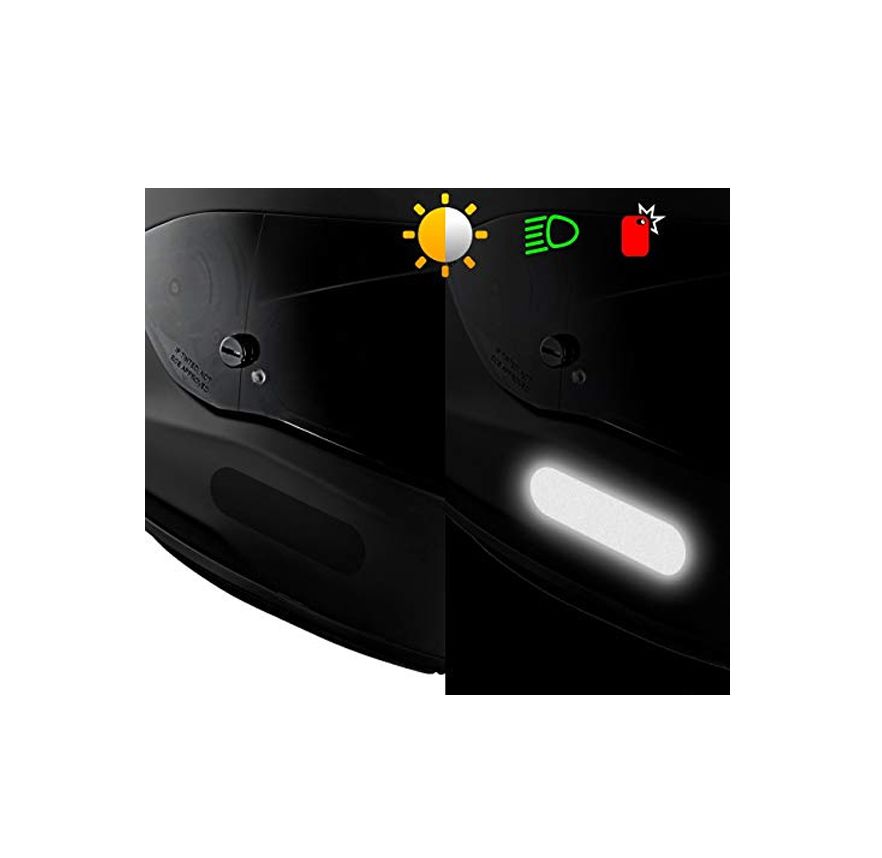 ADHESIVO REFLECTANTE OVALADO SET X2 UN.