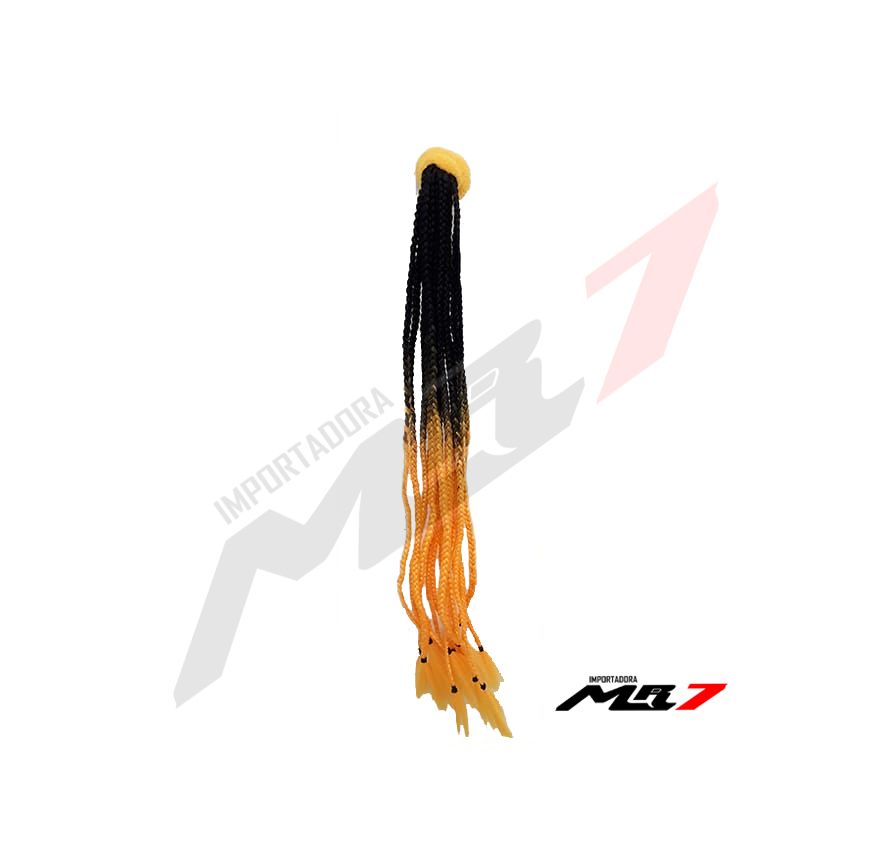 COLA O MOÑO TRENZA ADORNO PARA CASCO X1
