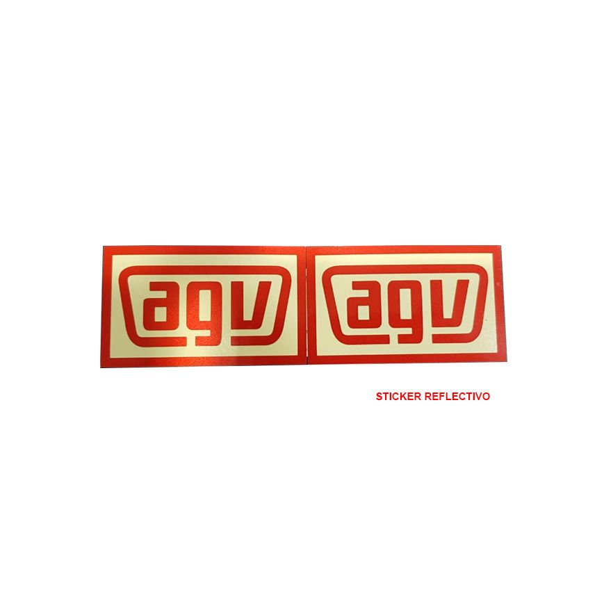 ADHESIVO REFLECTANTE AGV SETX2
