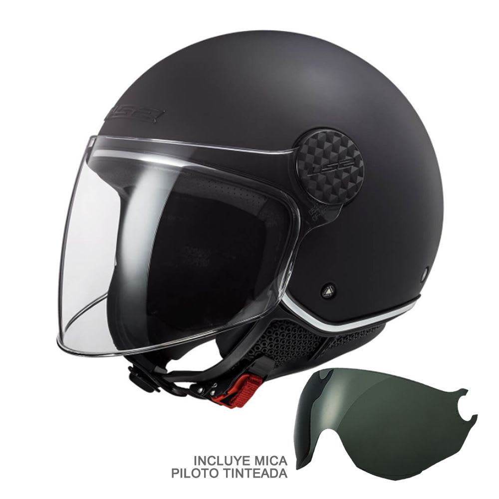CASCO LS2 OF558 SPHERE LUX II NEGRO MATE
