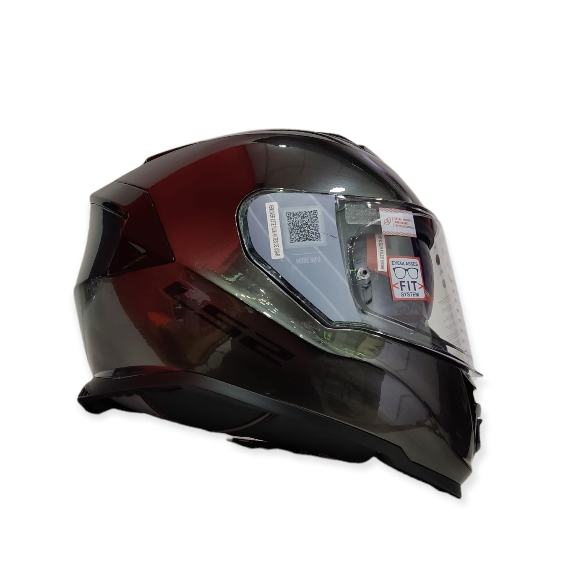 CASCO LS2 FF 800 STORM JEANS TITANIUM