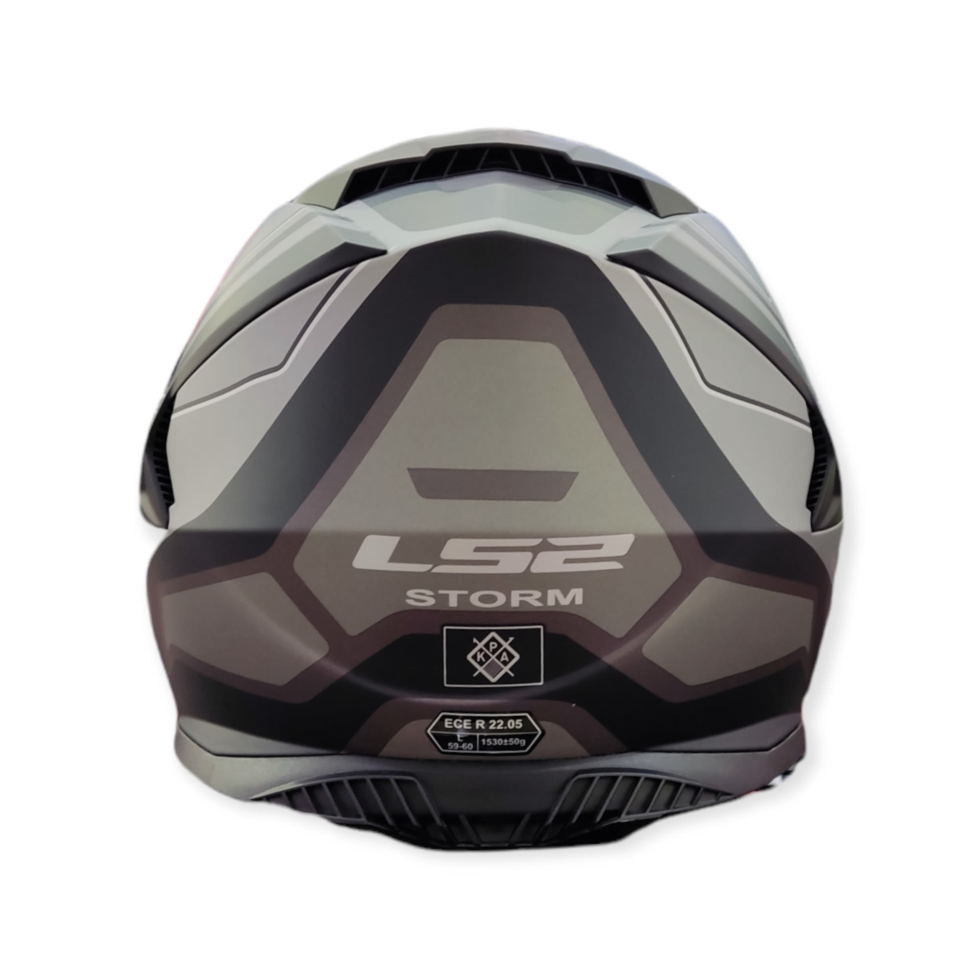 CASCO LS2 FF 800 STORM FASTER MAT TITANIO