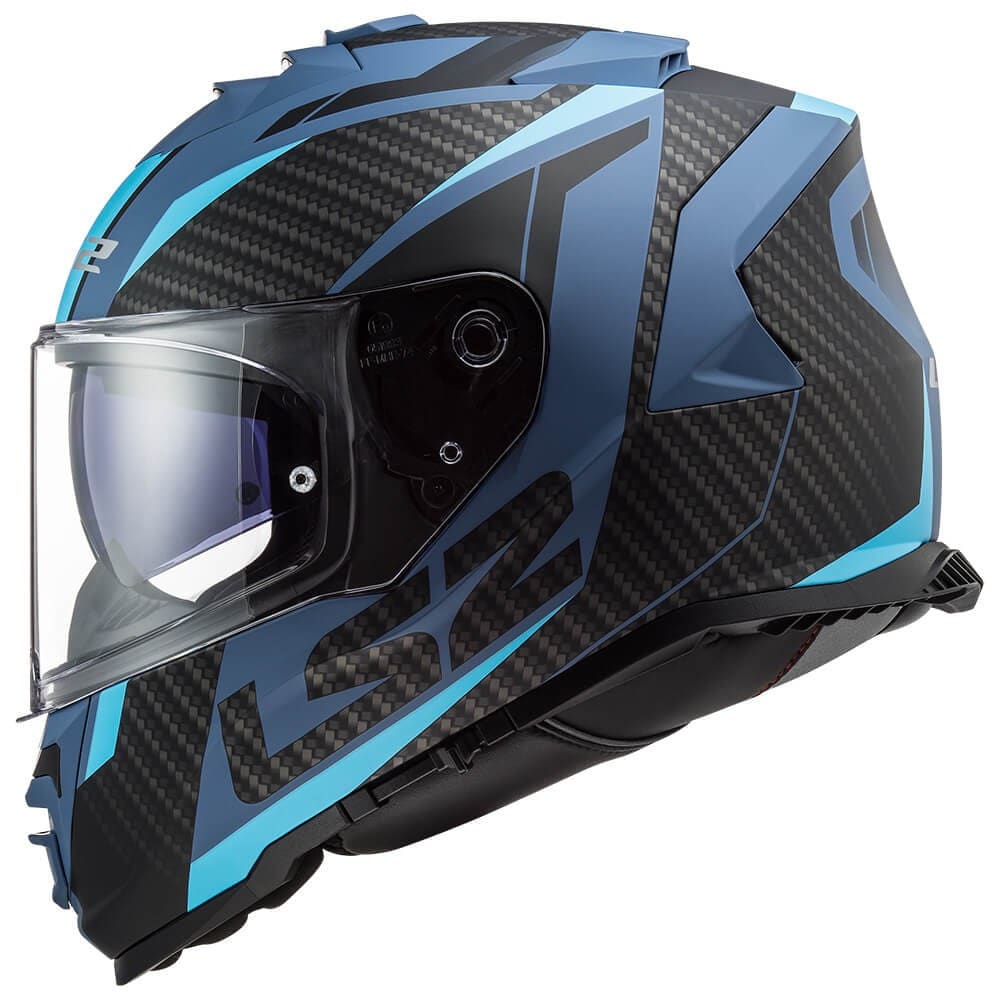 CASCO LS2 FF 800 STORM RACER MAT BLUE