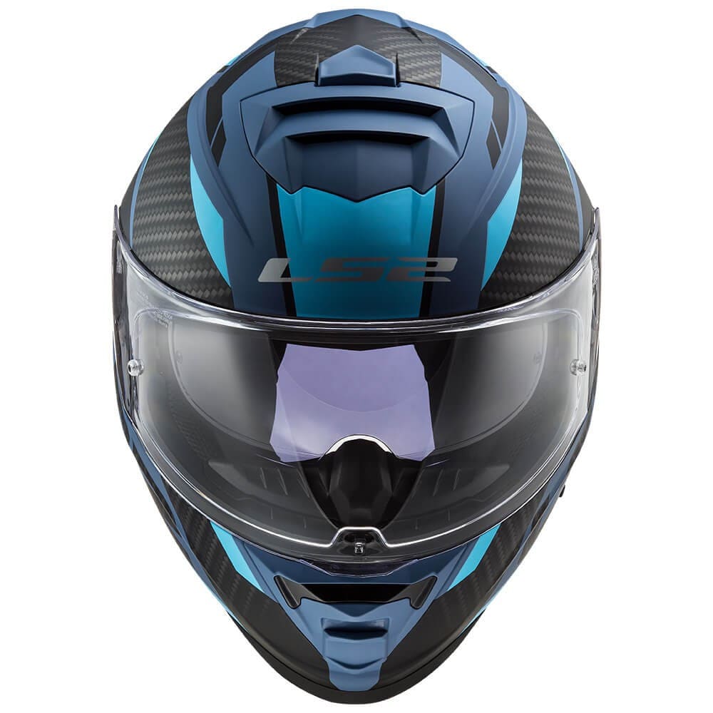 CASCO LS2 FF 800 STORM RACER MAT BLUE