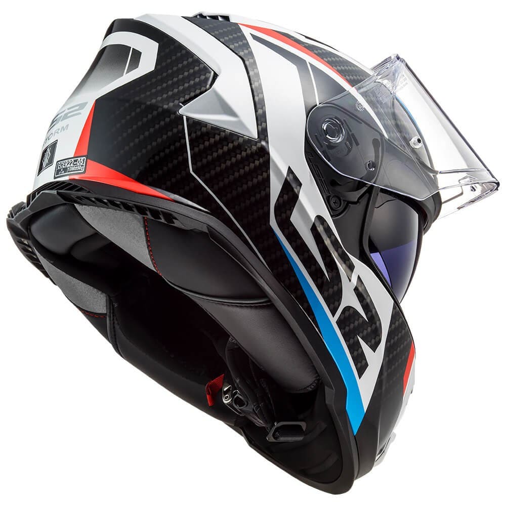 CASCO LS2 FF 800 STORM RACER BLUE RED