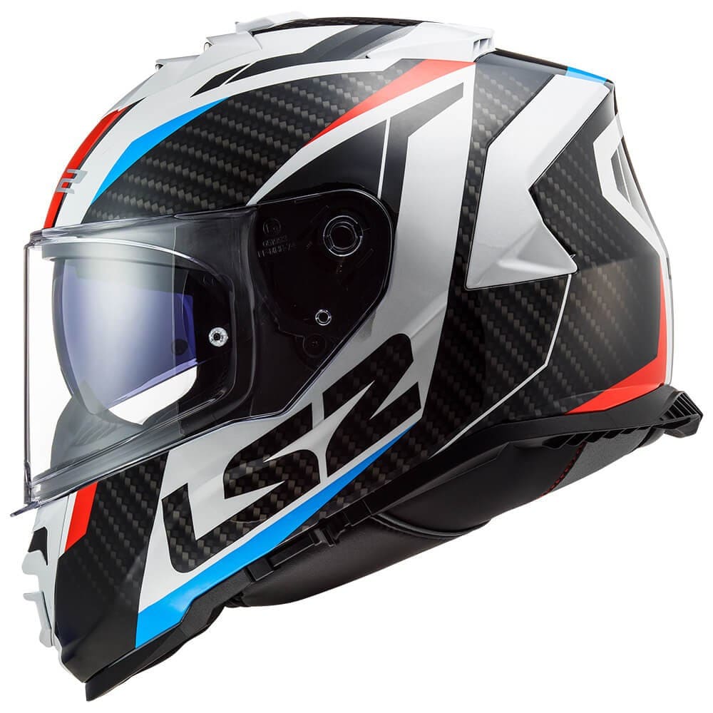 CASCO LS2 FF 800 STORM RACER BLUE RED