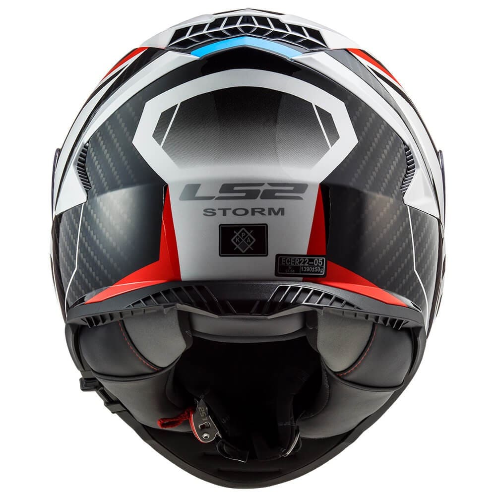 CASCO LS2 FF 800 STORM RACER BLUE RED