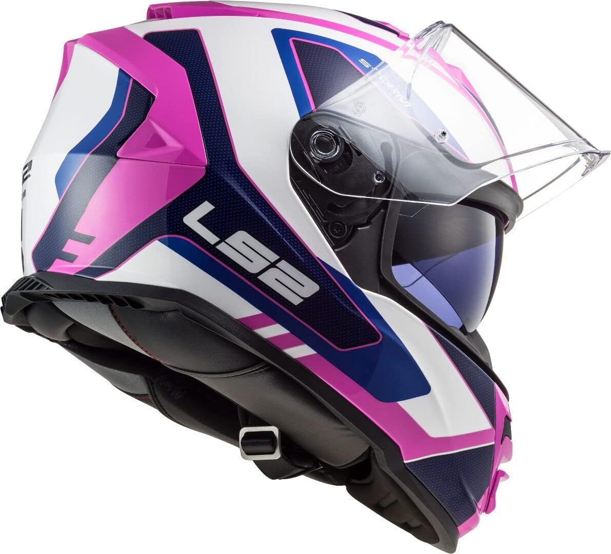 CASCO LS2 FF 800 STORM TECHY WHITE PINK