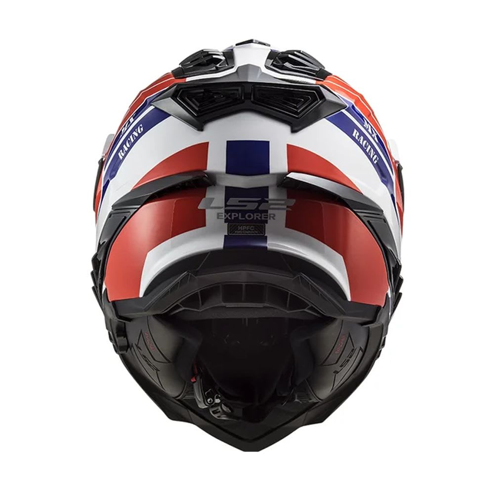 CASCO LS2 MX701 EXPLORER ATLANTIS BCO ROJO AZUL