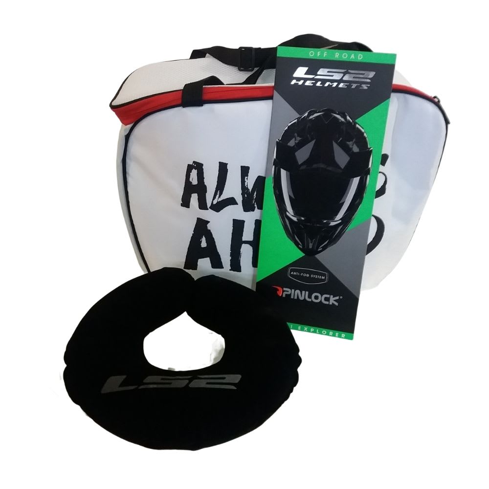 CASCO LS2 MX701 EXPLORER ATLANTIS BCO ROJO AZUL