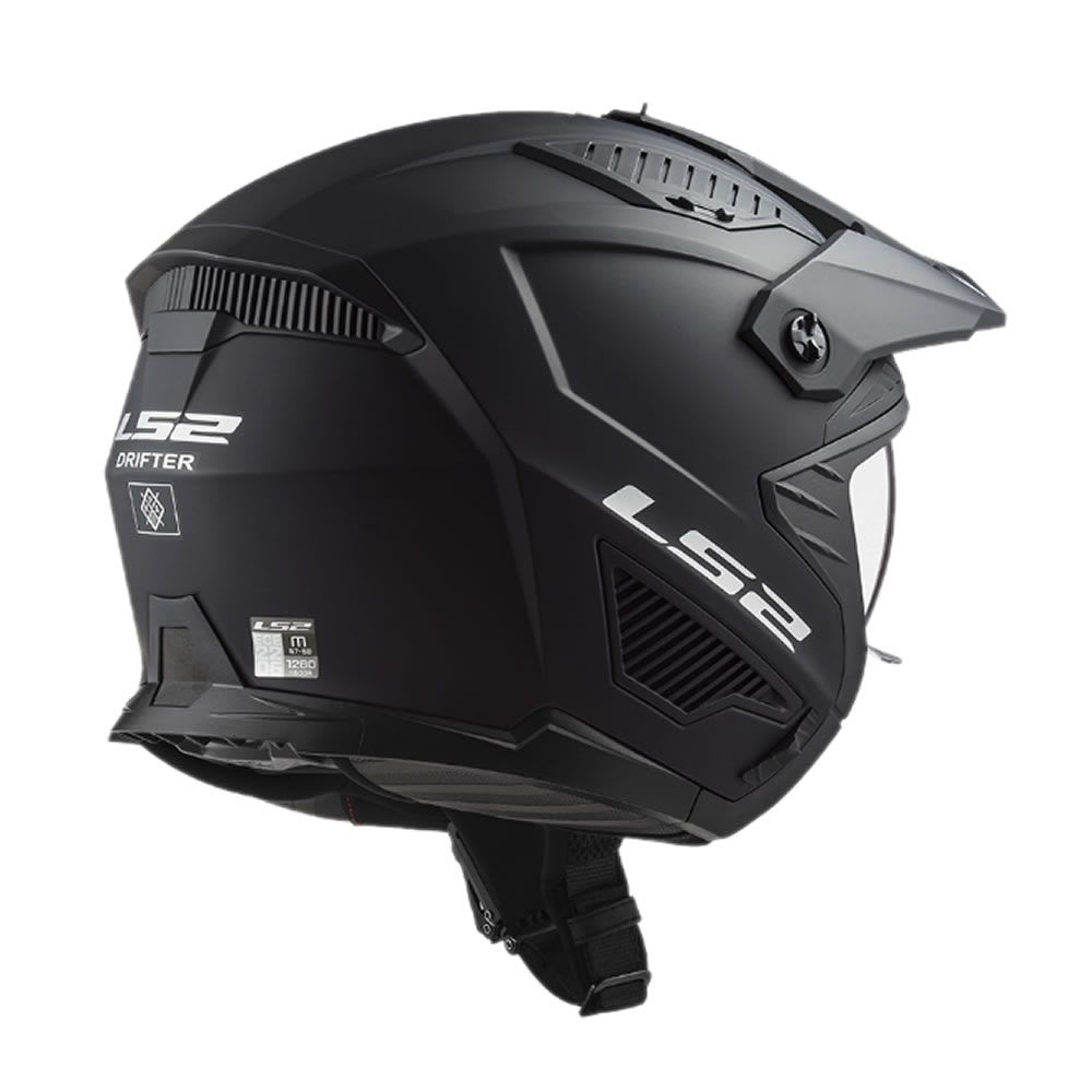 CASCO LS2 OF606 DRIFTER SOLID NEGRO MATTE