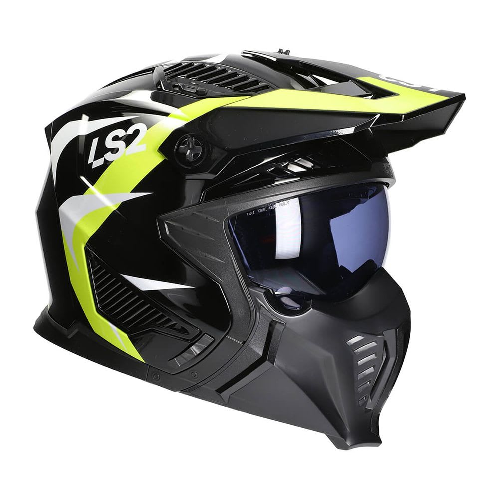CASCO LS2 OF 606 DRIFTER TRIALITY HI-VIZ
